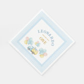 Dump Truck First Birthday Boy Servet (Hoek)