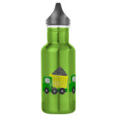 Dump Truck (geel) Waterfles (Links)