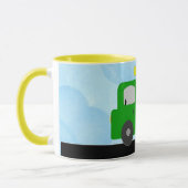 Dump Truck (gele) Mok (Links)
