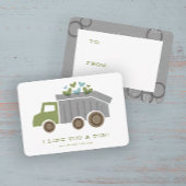 Dump truck Kinder Classroom Valentijnsdag Kaart