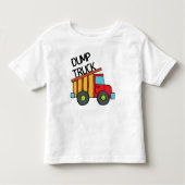 Dump Truck Kinder Shirts (Voorkant)