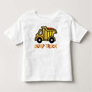 Dump Truck Kinder Shirts