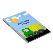 Dump Truck-laptop Notitieboek (Rechterzijde)