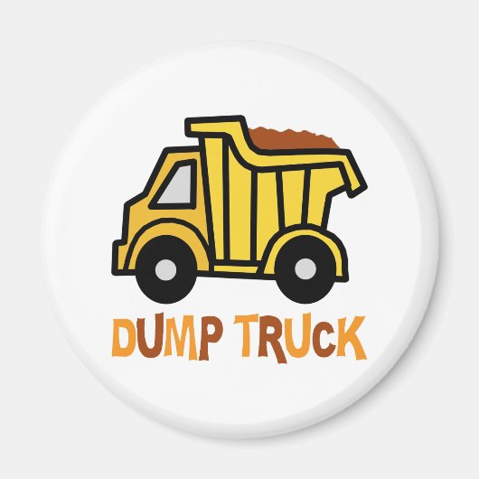 Dump Truck Magneet (Voorkant)