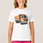 Dump Truck Meisjes T-shirt (Voorkant)