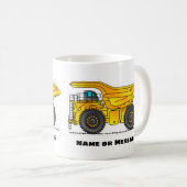 Dump Truck Mok, Construction Mokken, Transport Koffiemok (Voorkant rechts)