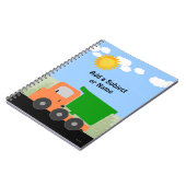 Dump Truck Notitieboek (Linkerzijde)