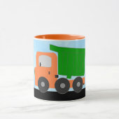 Dump Truck (oranje) Mok (Midden)