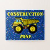 Dump Truck Puzzle Legpuzzel (Horizontaal)
