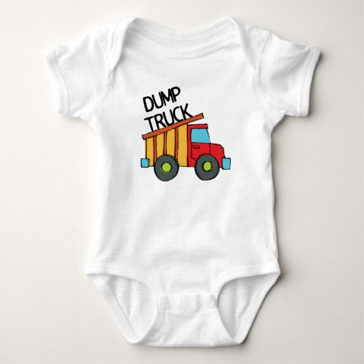 Dump Truck Romper (Voorkant)