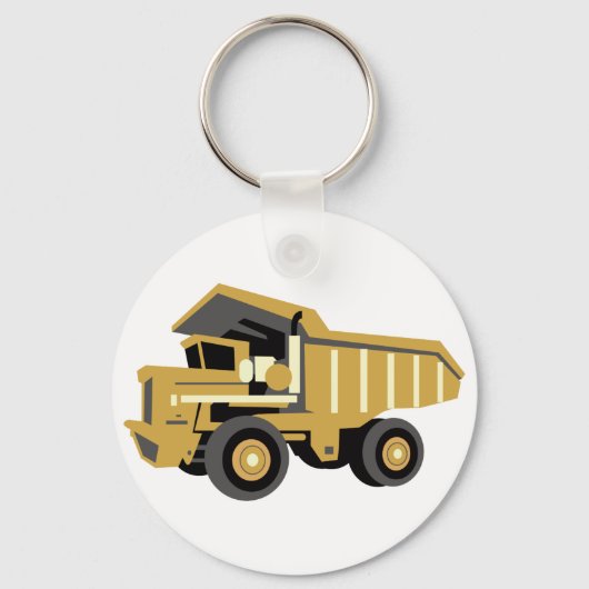 Dump Truck Sleutelhanger (Voorkant)