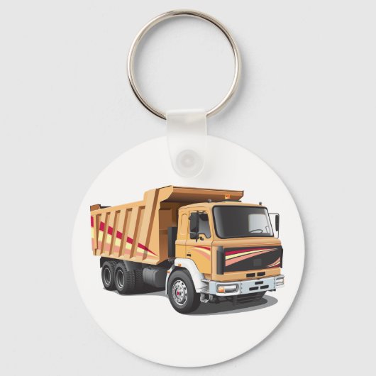 Dump Truck Sleutelhanger (Voorkant)