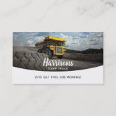 Dump Truck Slogans Visitekaartjes (Voorkant)