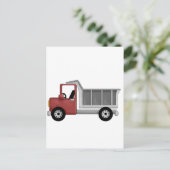 Dump Truck Tshirts en Gifts Briefkaart (Staand voorkant)