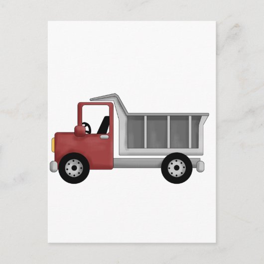 Dump Truck Tshirts en Gifts Briefkaart (Voorkant)