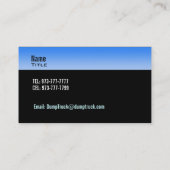 Dump Truck Visitekaartjes (Achterkant)