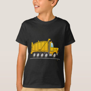 Dump Truck Yellow T-shirt