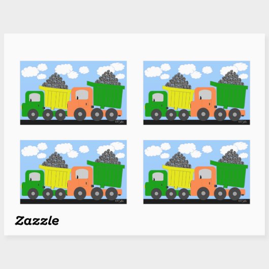 Dump Trucks Sticker (Vel)