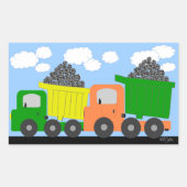 Dump Trucks Sticker (Voorkant)