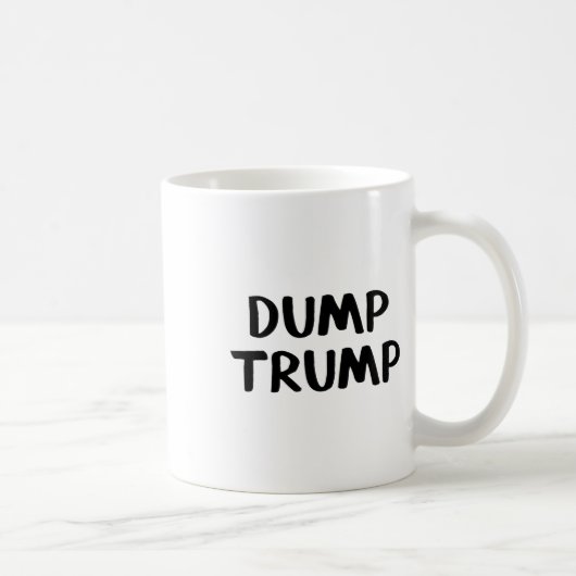 Dump Trump _1 Koffiemok (Rechts)