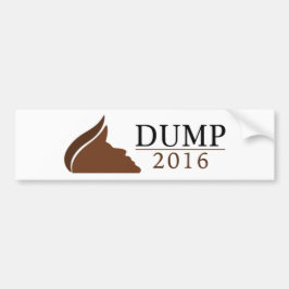 Dump Trump 2016 (pomp) | 2016) Bumpersticker