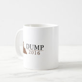 Dump Trump 2016 (pomp) | 2016) Koffiemok (Voorkant links)