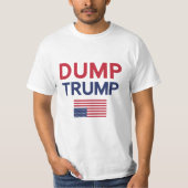 Dump Trump 2016 Shirt (Voorkant)