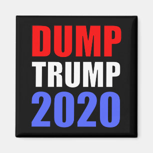 Dump Trump 2020 Anti-Trump Magneet