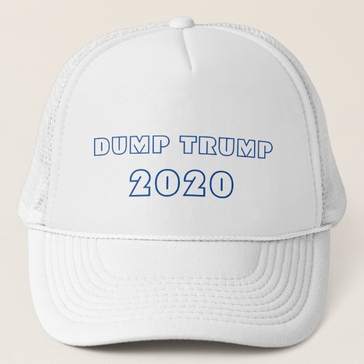 DUMP TRUMP 2020 TRUCKER PET (Voorkant)