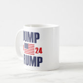 Dump Trump 2024 Koffiemok (Voorkant links)