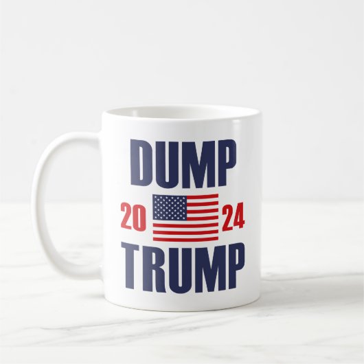 Dump Trump 2024 Koffiemok (Links)