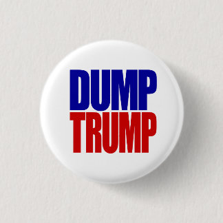 "DUMP TRUMP" 2,25-inch Ronde Button 3,2 Cm
