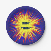 Dump Trump 7-inch Bord papier (Voorkant)