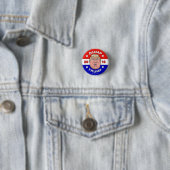 Dump Trump, Anti-Donald Trump 2016-toets/pin Ronde Button 3,2 Cm (In situ)