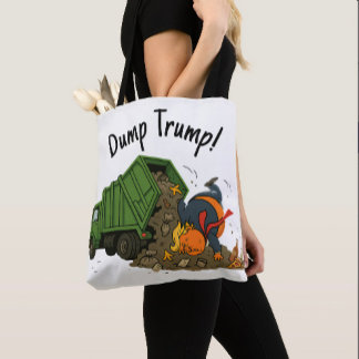 Dump Trump! anti-Trump anti-Republikein Tote Bag