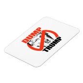 Dump Trump - Anti-Trump Magneet (Linkerzijde)