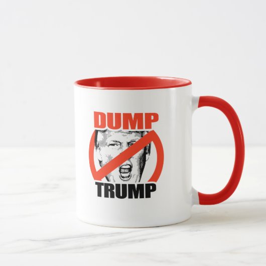 Dump Trump - Anti-Trump Mok (Rechts)