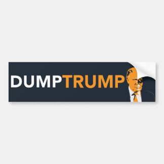 Dump Trump Bumpersticker