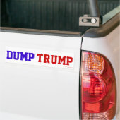 Dump Trump Bumpersticker (Op Truck)