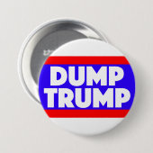 Dump Trump Button (Voorkant /achterkant)