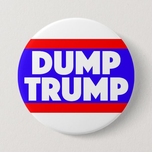 Dump Trump Button (Voorkant)