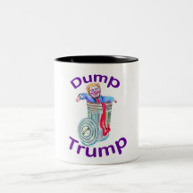 Dump Trump Coffee Mok