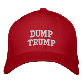 Dump Trump Custom Baseball Pet (Voorkant)