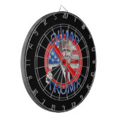 Dump Trump Dartbord (Voorkant Links)