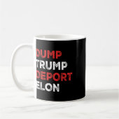 Dump Trump deporteer Elon Koffiemok (Links)