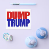 "DUMP TRUMP" FLYER (Enkel)