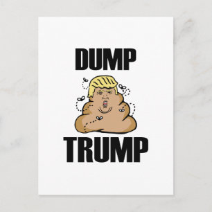 Dump Trump grappig Briefkaart