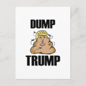 Dump Trump grappig Briefkaart (Voorkant)