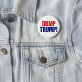 Dump Trump - Impeach President Trump Ronde Button 5,7 Cm (In situ)