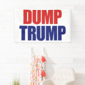 Dump Trump - Impeach President Trump Spandoek (Insitu)